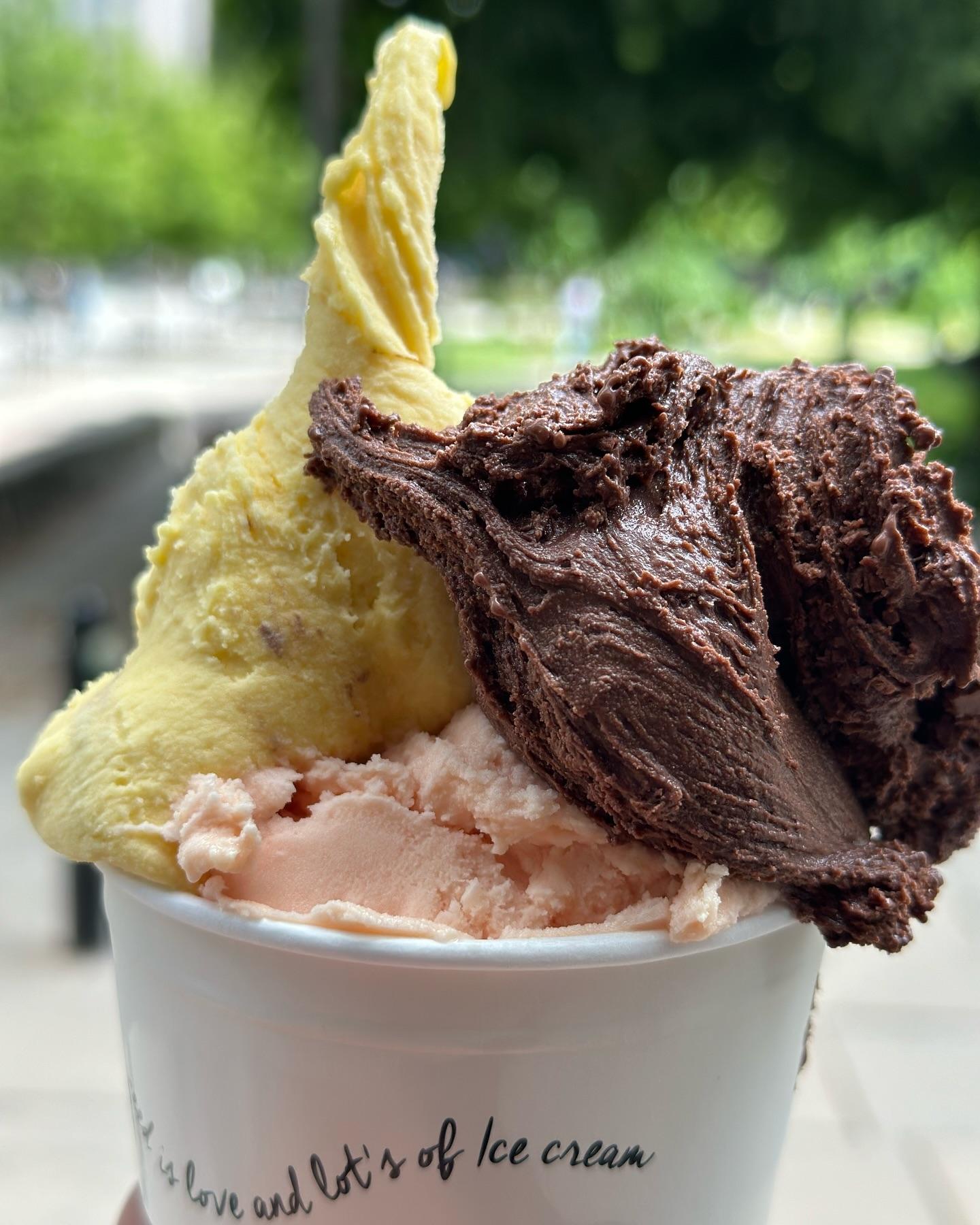 Italiensk gelato Stockholm
